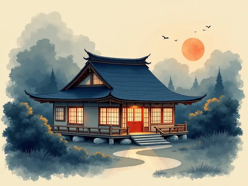夢のイラスト:家