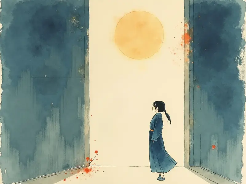 夢のイラスト:息苦しさ