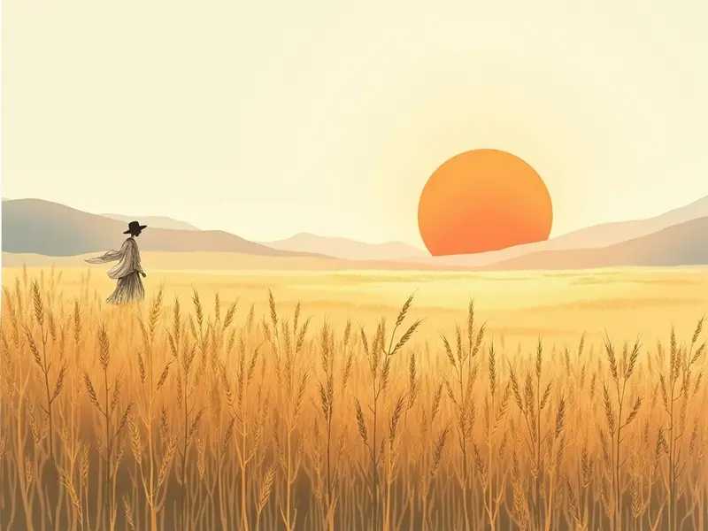 夢のイラスト:稲穂