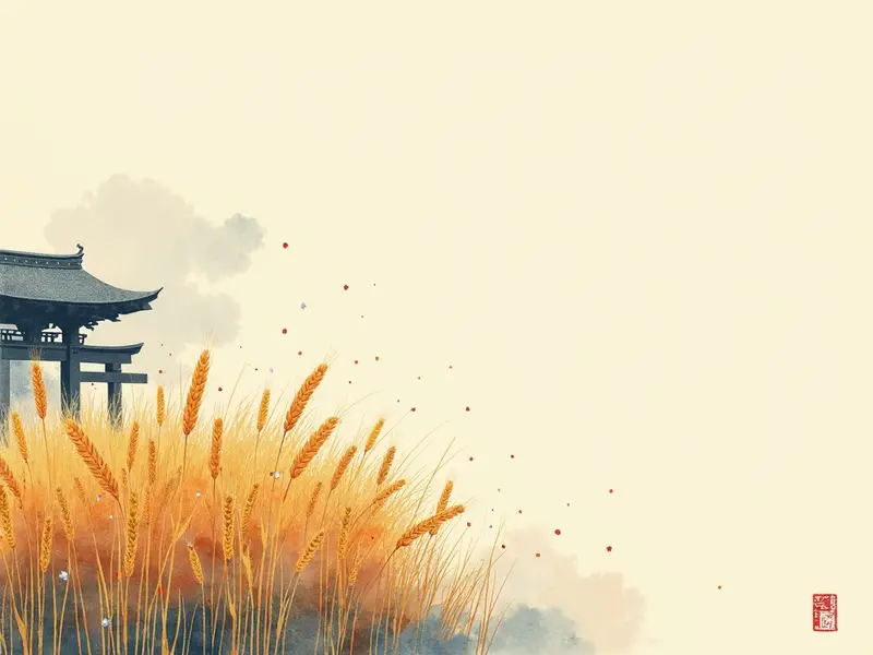 夢のイラスト:稲穂