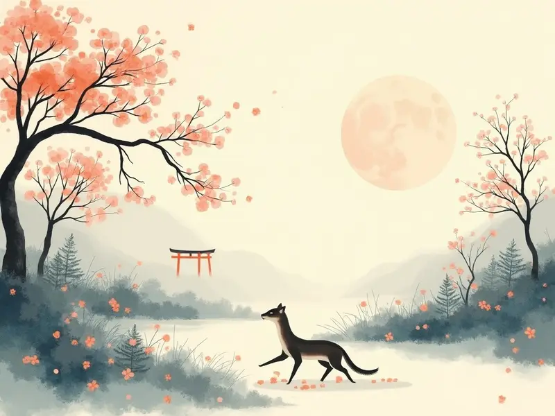 夢のイラスト:イタチ