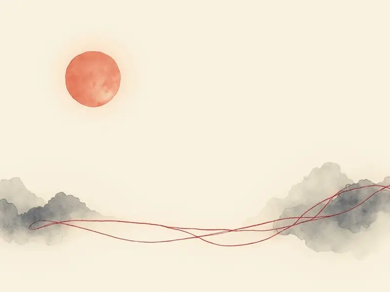 夢のイラスト:糸