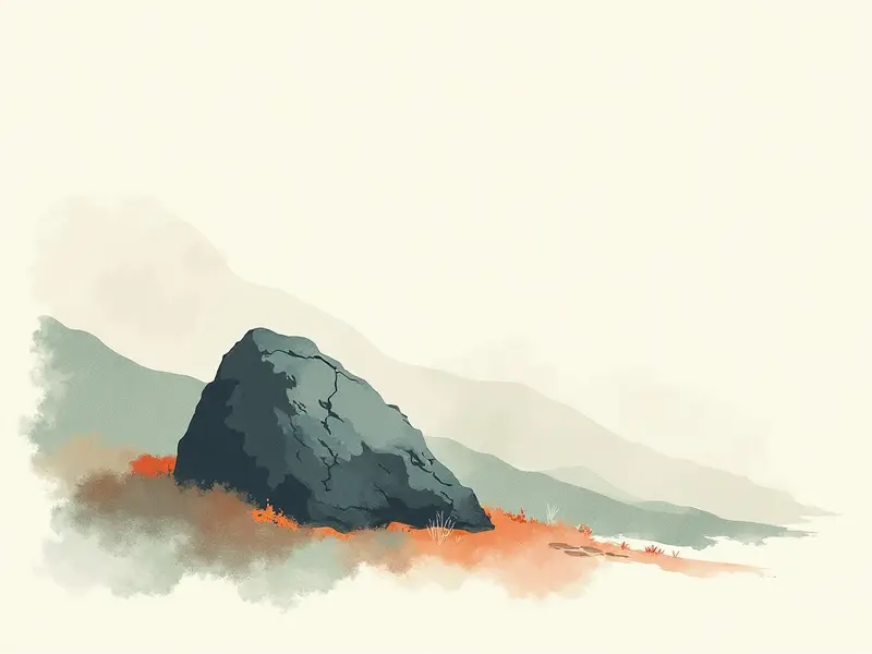夢のイラスト:岩