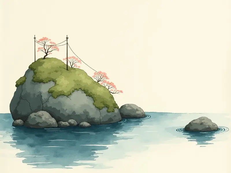 夢のイラスト:岩