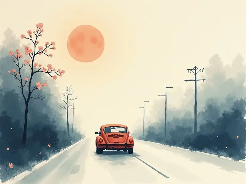 夢のイラスト:事故