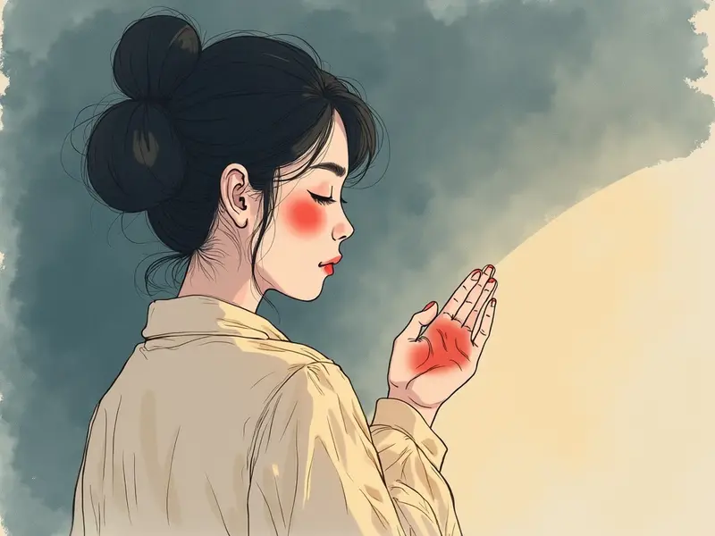 夢のイラスト:蕁麻疹の夢