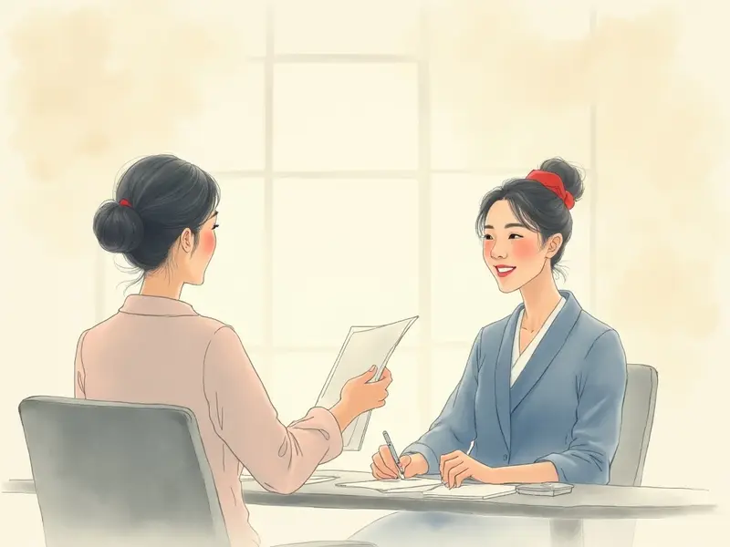 夢のイラスト:女性の上司