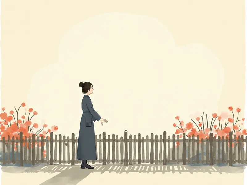 夢のイラスト:女性の隣人