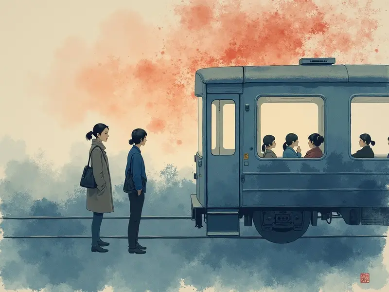 夢のイラスト:乗客