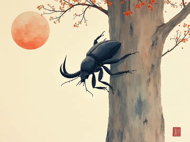 夢のイラスト:カブトムシ