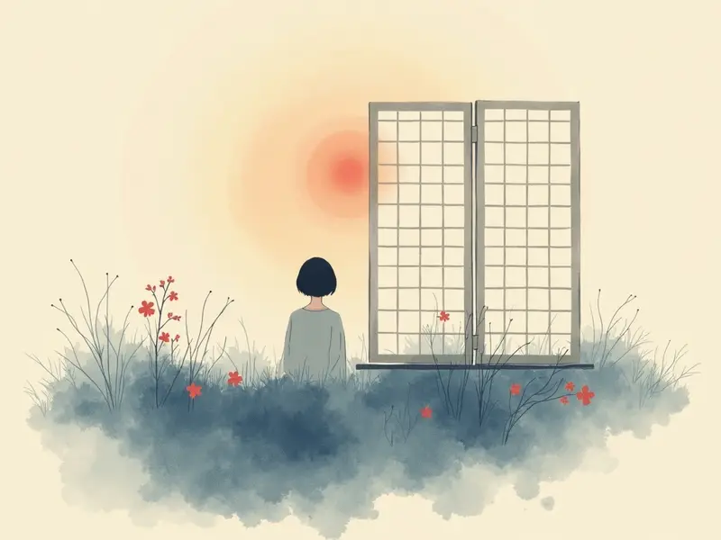 夢のイラスト:隠れる