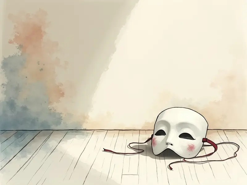 夢のイラスト:仮面