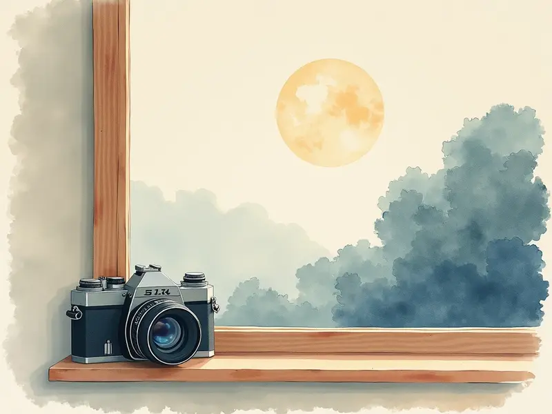 夢のイラスト:カメラ