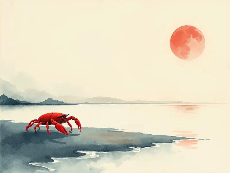 夢のイラスト:蟹