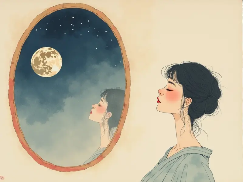 夢のイラスト:顔