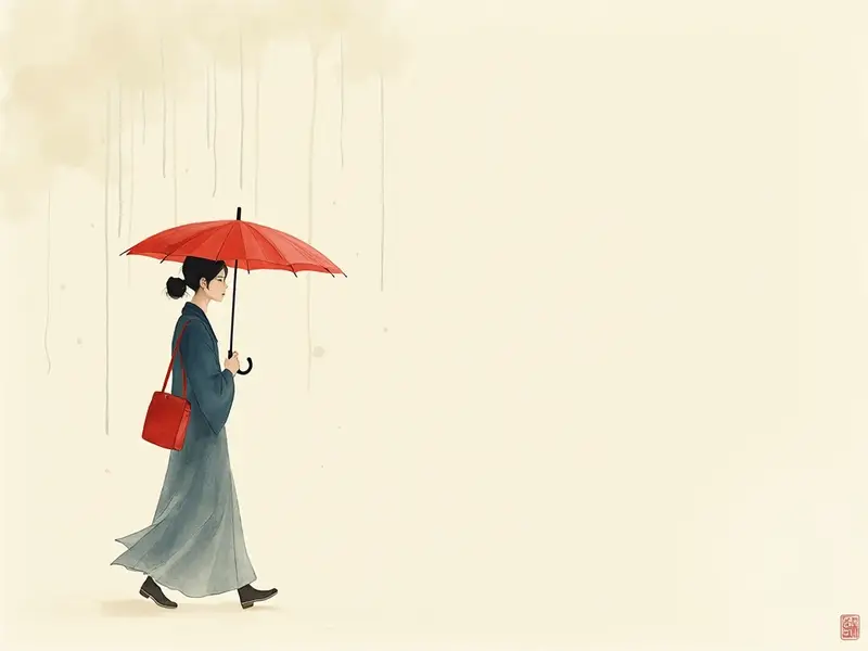 夢のイラスト:傘