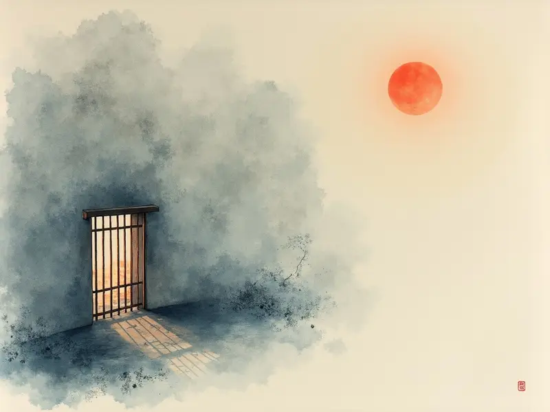 夢のイラスト:刑務所