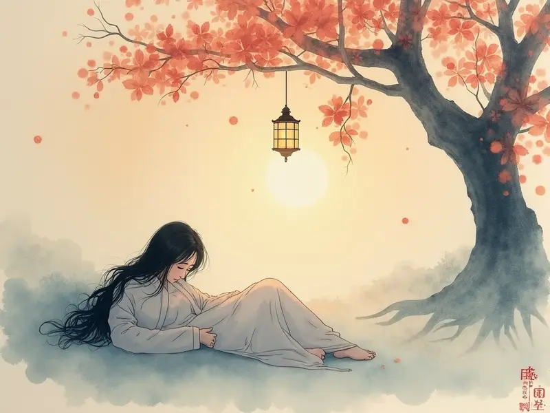夢のイラスト:気を失う夢