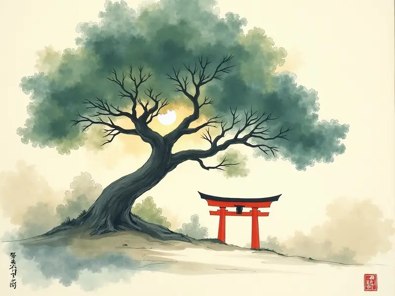 夢のイラスト:木