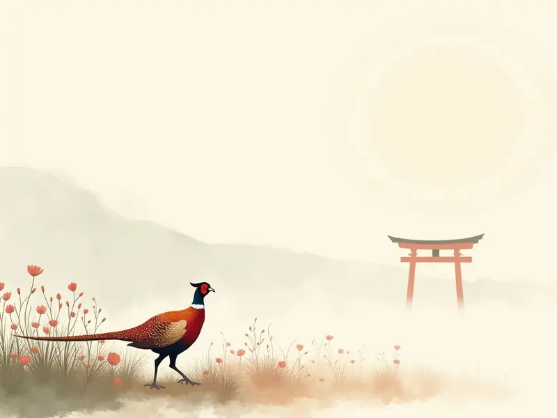 夢のイラスト:キジ