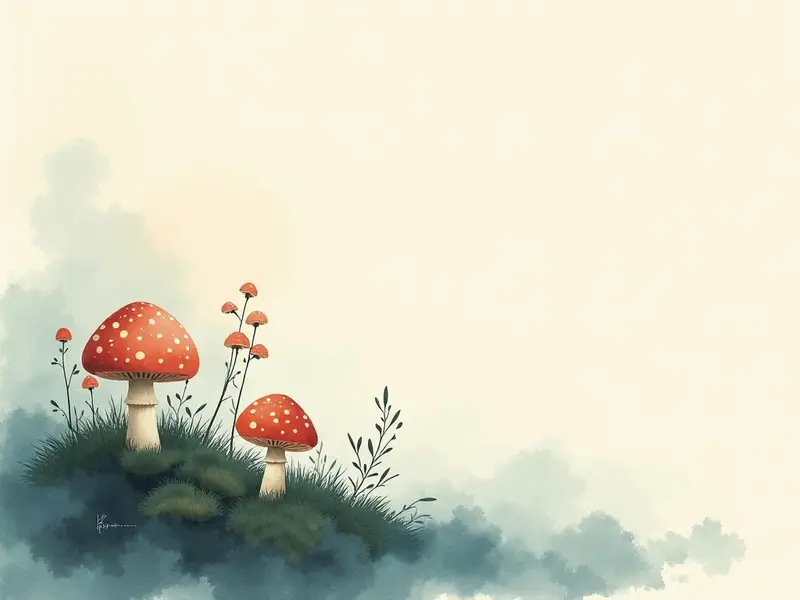 夢のイラスト:きのこ