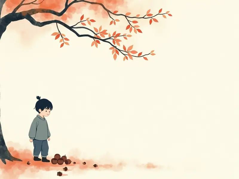 夢のイラスト:木の実