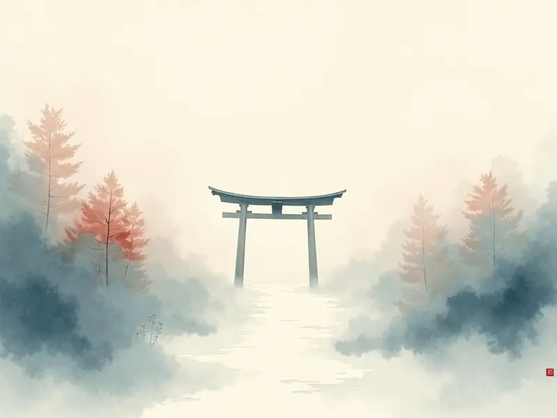 夢のイラスト:霧