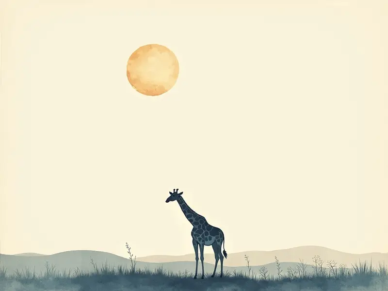 夢のイラスト:キリン