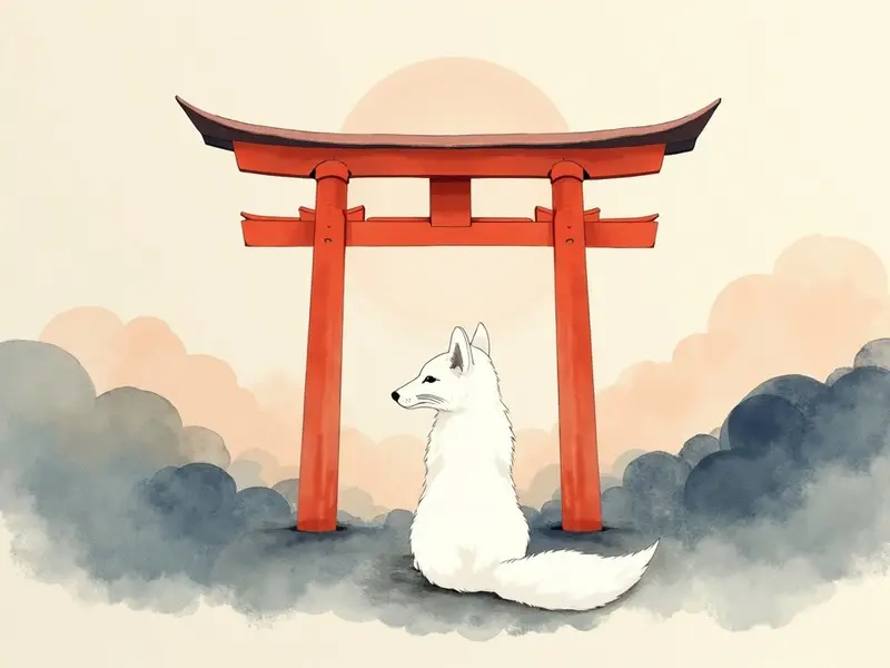 夢のイラスト:狐