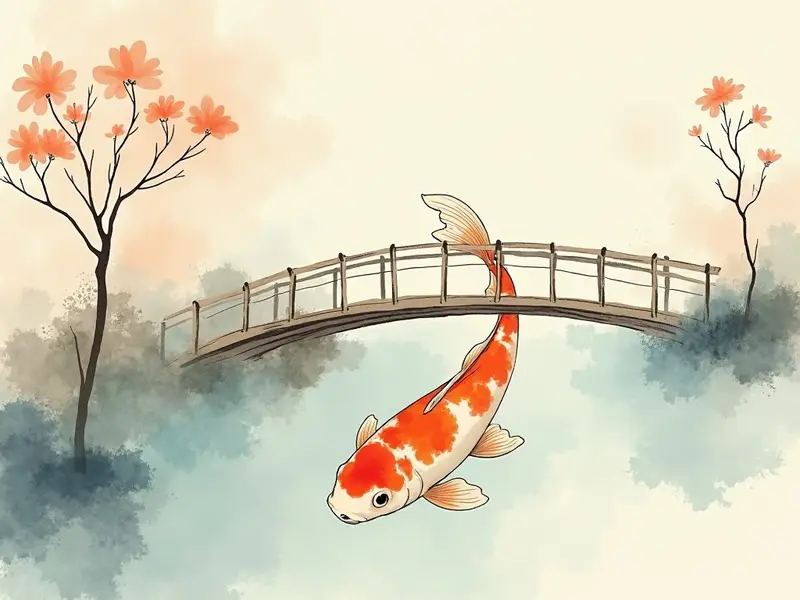 夢のイラスト:鯉