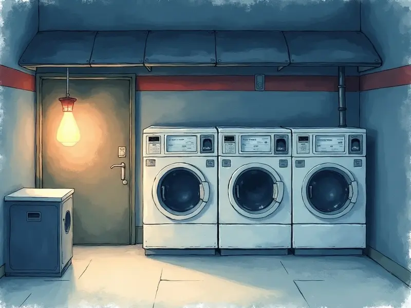 夢のイラスト:コインランドリー