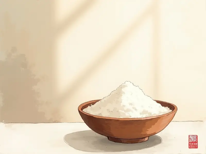 夢のイラスト:小麦粉