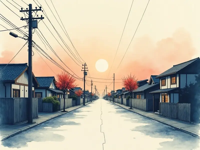 夢のイラスト:郊外