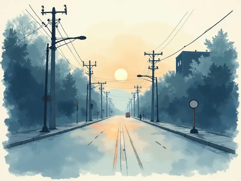 夢のイラスト:交差点