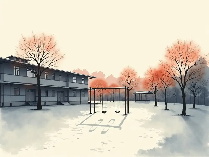 夢のイラスト:校庭