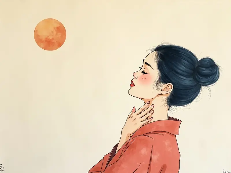 夢のイラスト:首
