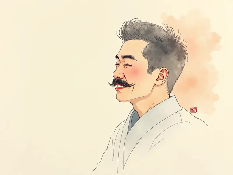 夢のイラスト:口ひげ