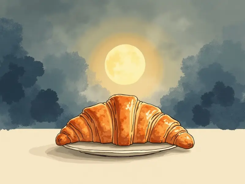 夢のイラスト:クロワッサン