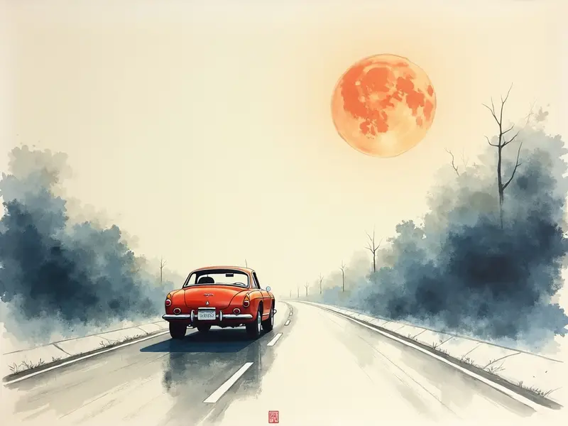 夢のイラスト:車