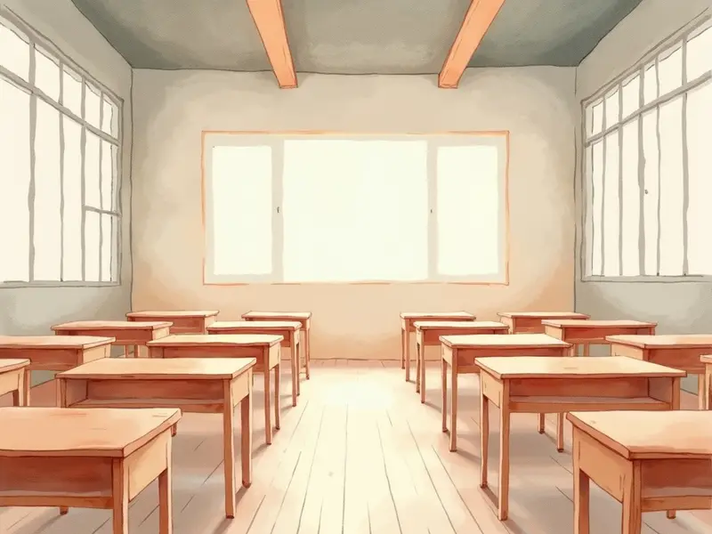夢のイラスト:教室