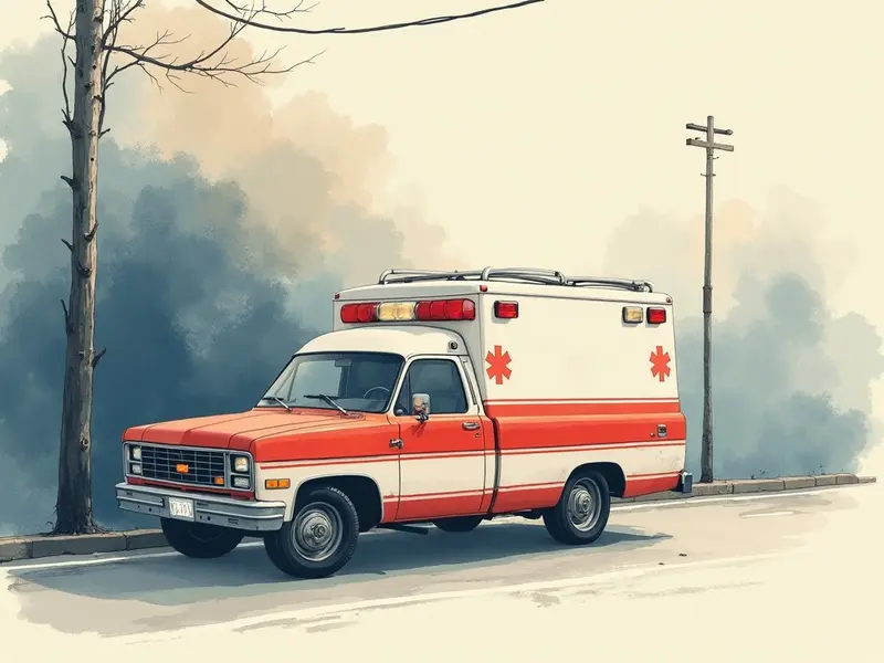 夢のイラスト:救急車