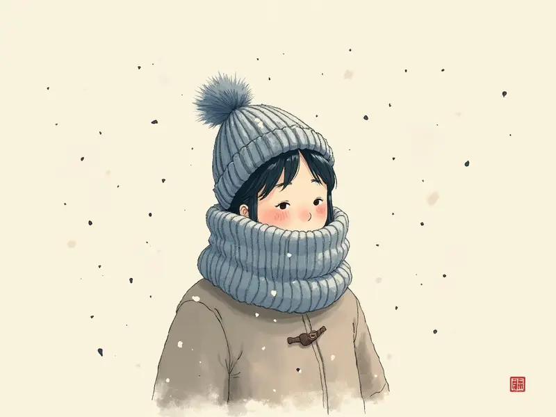 夢のイラスト:マフラー