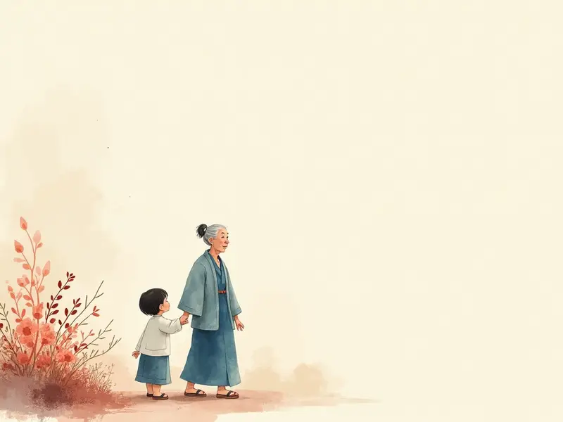 夢のイラスト:孫