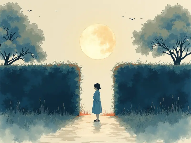 夢のイラスト:迷路