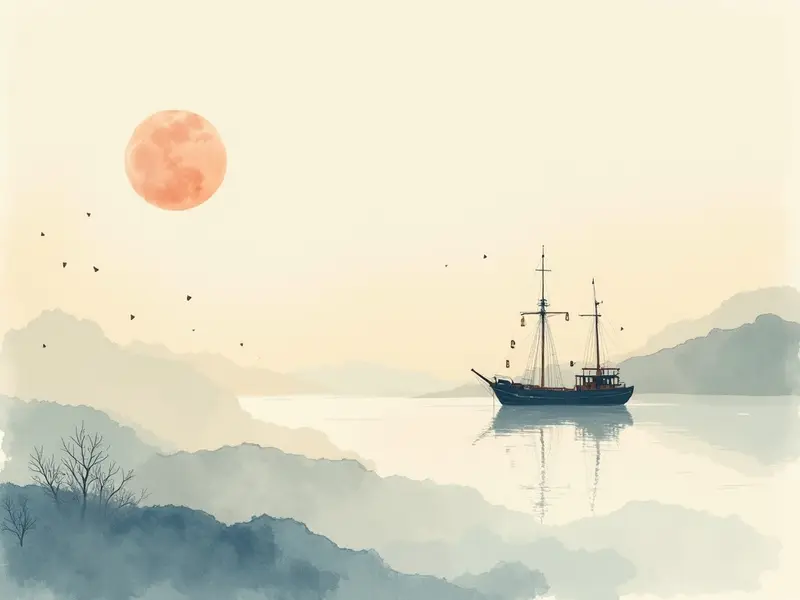 夢のイラスト:港