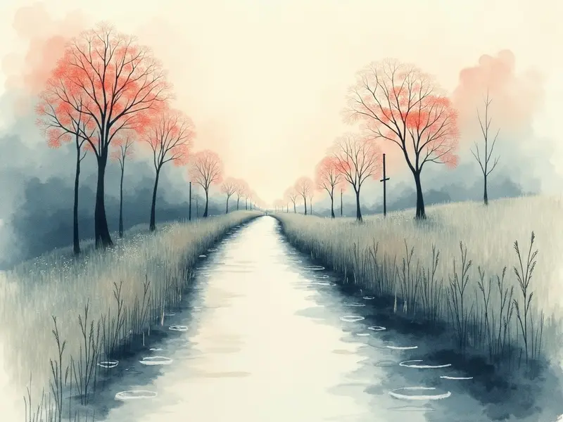 夢のイラスト:溝