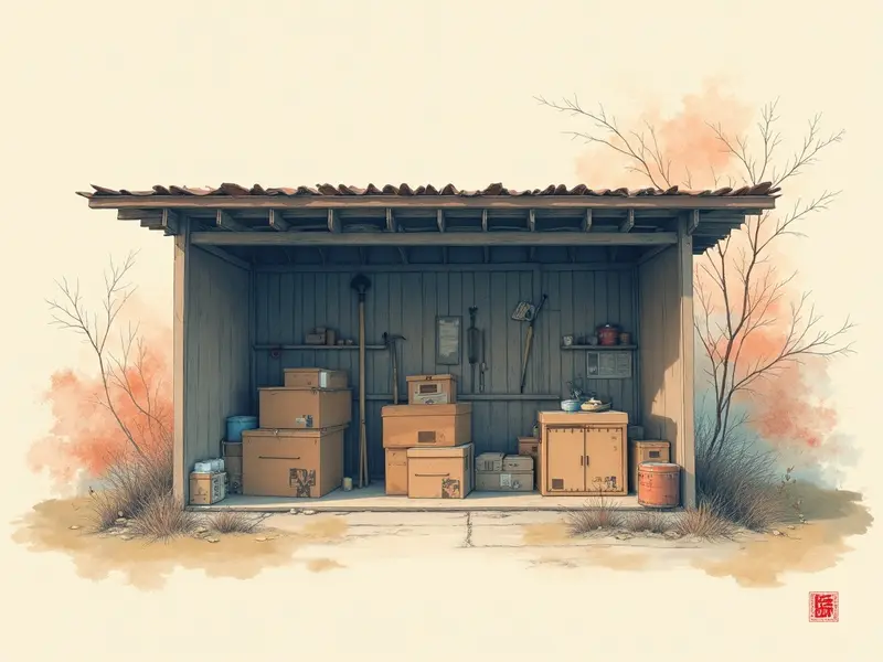 夢のイラスト:物置