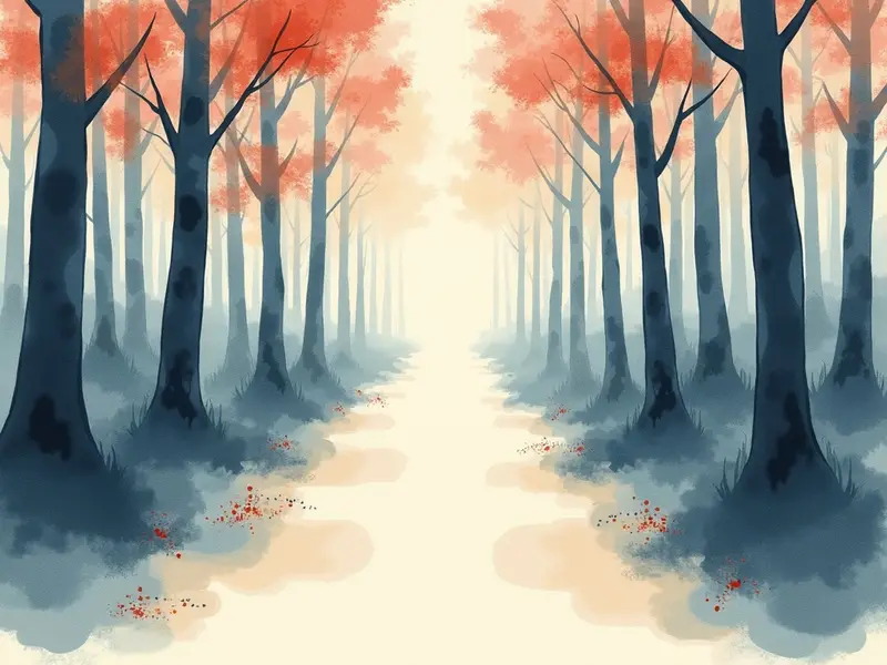 夢のイラスト:森