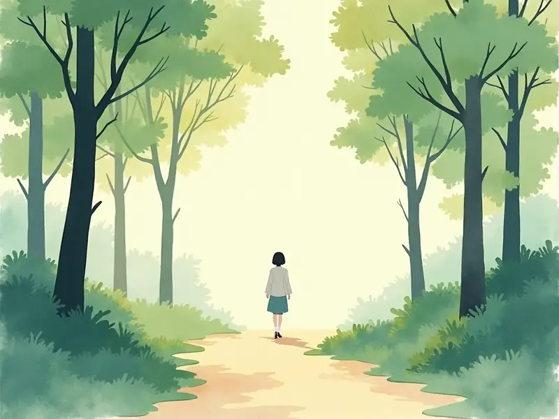 夢のイラスト:森