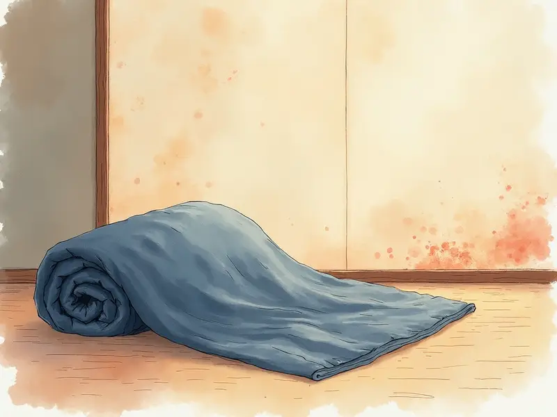 夢のイラスト:毛布